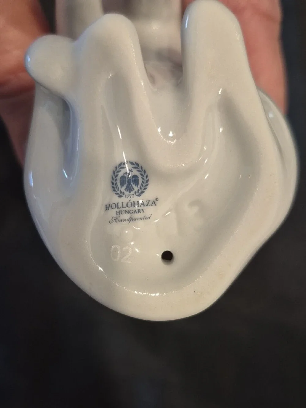 Vintage Bing & Grondahl Porcelain White Ceramic Cat Figurine